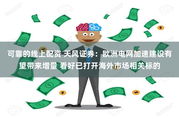 可靠的线上配资 天风证券：欧洲电网加速建设有望带来增量 看好已打开海外市场相关标的