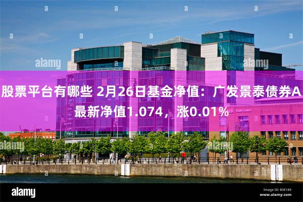 股票平台有哪些 2月26日基金净值：广发景泰债券A最新净值1.074，涨0.01%